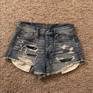 American Eagle Vintage Hi-Rise Festival Jean Short